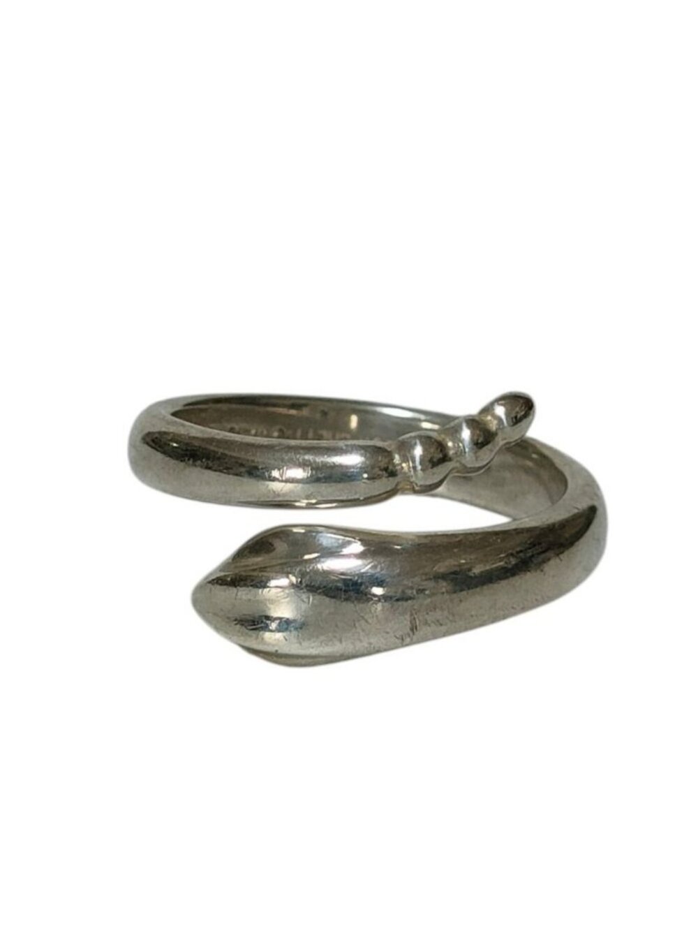 Tiffany & Co Elsa Peretti 925 Snake Ring Silver